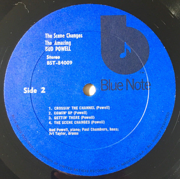 Bud Powell - The Scene Changes, Vol. 5 (Vinyl, LP, Album, Reissue, Stereo) Very Good (VG) / Generic