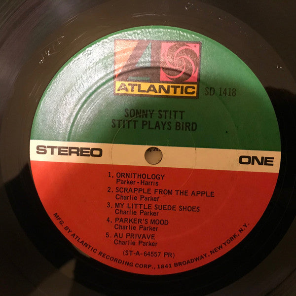 Sonny Stitt - Stitt Plays Bird (Vinyl, LP, Album, Reissue, Stereo) Very Good (VG) / Very Good (VG)