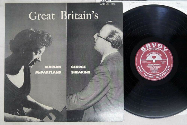 Marian McPartland - Great Britain's (Vinyl, LP, Compilation, Limited Edition, Reissue, Mono) Very Good (VG) / Very Good Plus (VG+)