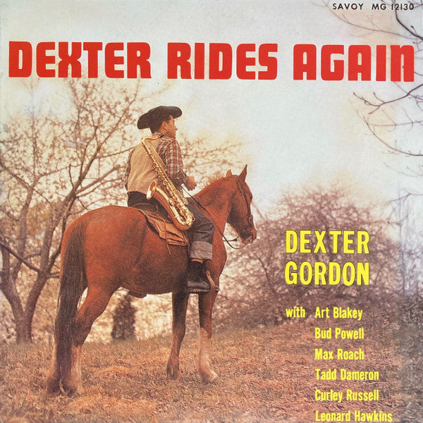 Dexter Gordon - Dexter Rides Again (Vinyl, LP, Album, Reissue, Mono) Very Good Plus (VG+) / Very Good Plus (VG+)