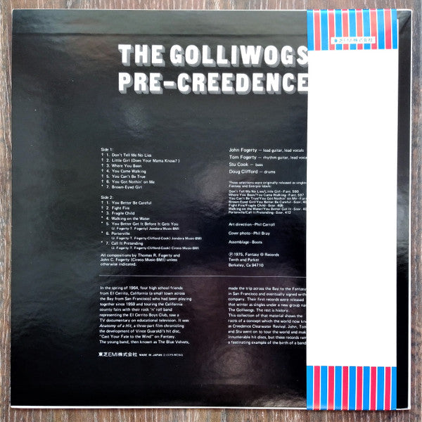 The Golliwogs - Pre-Creedence (Vinyl, LP, Compilation) Very Good Plus (VG+) / Very Good Plus (VG+)