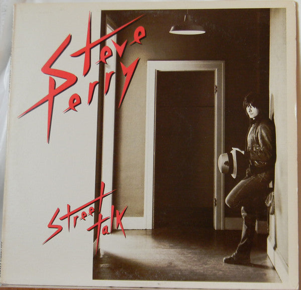 Steve Perry - Street Talk (Vinyl, LP, Album) Very Good Plus (VG+) / Good Plus (G+)
