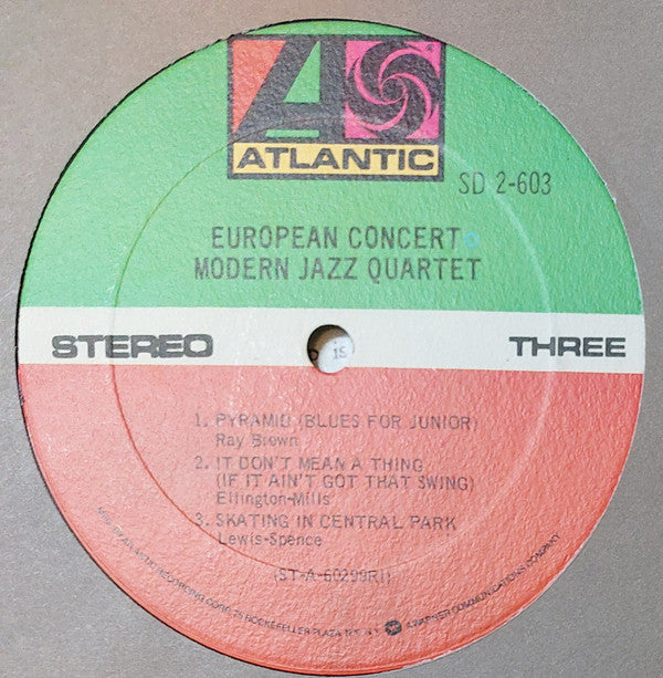 The Modern Jazz Quartet - European Concert (Vinyl, LP, Album, Reiss...