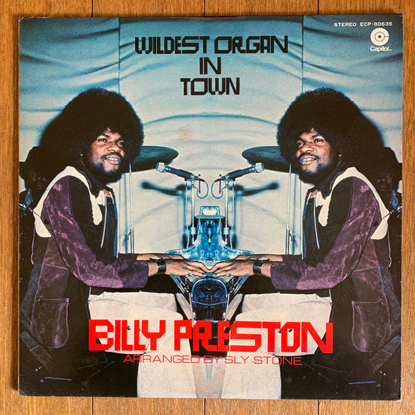 Billy Preston - Wildest Organ In Town! (Vinyl, LP, Album, Stereo) Very Good (VG) / Good Plus (G+)