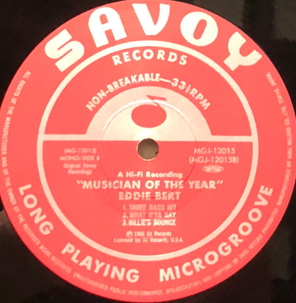 Eddie Bert - Musician Of The Year (Vinyl, LP, Album, Reissue, Mono) Very Good Plus (VG+) / Very Good Plus (VG+)