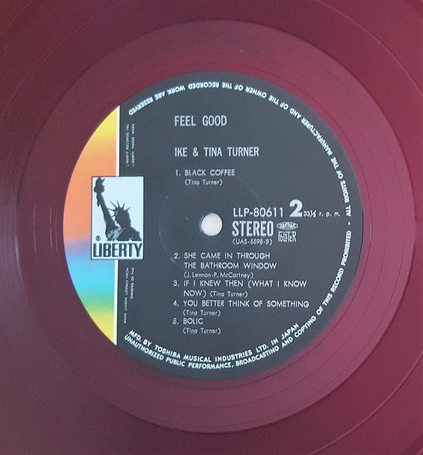 Ike & Tina Turner - Feel Good (Vinyl, LP, Album) Very Good Plus (VG+) / Very Good Plus (VG+)
