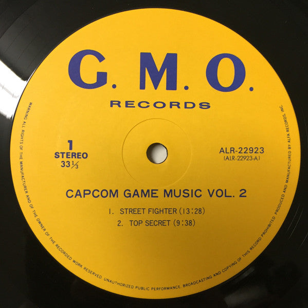 Various - Capcom Game Music Vol. 2 (Vinyl, LP, Album) Very Good Plus (VG+) / Very Good Plus (VG+)