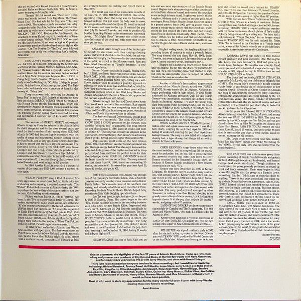 Various - Atlantic Rhythm And Blues 1947-1974 -- Volume 5 1962-1966 (2xVinyl, LP, Compilation, Mono) Good Plus (G+) / Good Plus (G+)
