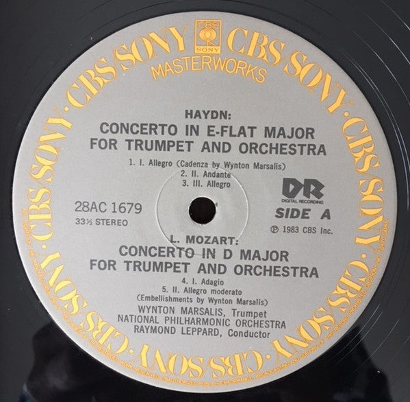 Joseph Haydn - Trumpet Concertos (Vinyl, LP, Stereo) Very Good Plus (VG+) / Very Good (VG)