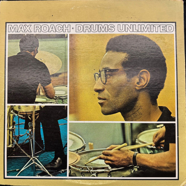 Max Roach - Drums Unlimited (Vinyl, LP, Album, Stereo) Very Good (VG) / Very Good Plus (VG+)