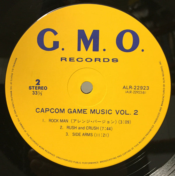 Various - Capcom Game Music Vol. 2 (Vinyl, LP, Album) Very Good Plus (VG+) / Very Good Plus (VG+)