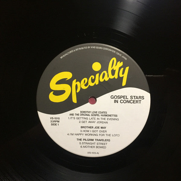 Various - Gospel Stars In Concert (Vinyl, LP, Album, Reissue) Very Good Plus (VG+) / Very Good Plus (VG+)