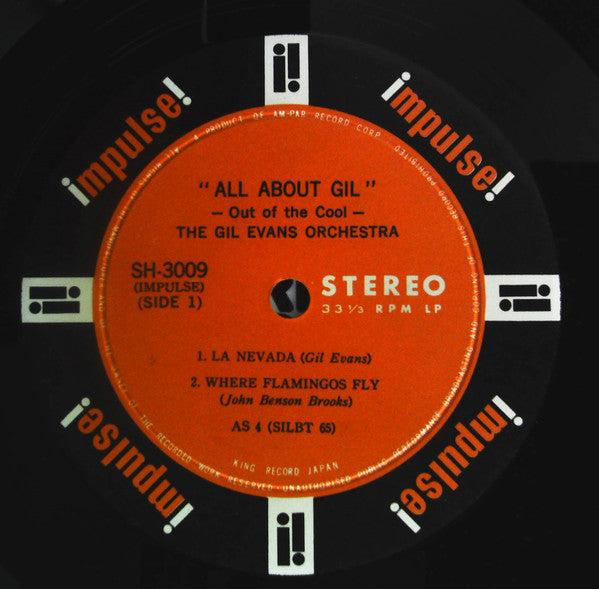Gil Evans And His Orchestra - All About Gil - Out Of The Cool - Into The Hot (2xVinyl, LP, Compilation, Stereo) Very Good Plus (VG+) / Good Plus (G+)