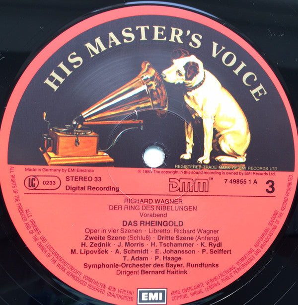Richard Wagner - Das Rheingold (3xVinyl, Box Set, LP, Album) Very Good Plus (VG+) / Near Mint (NM or M-)