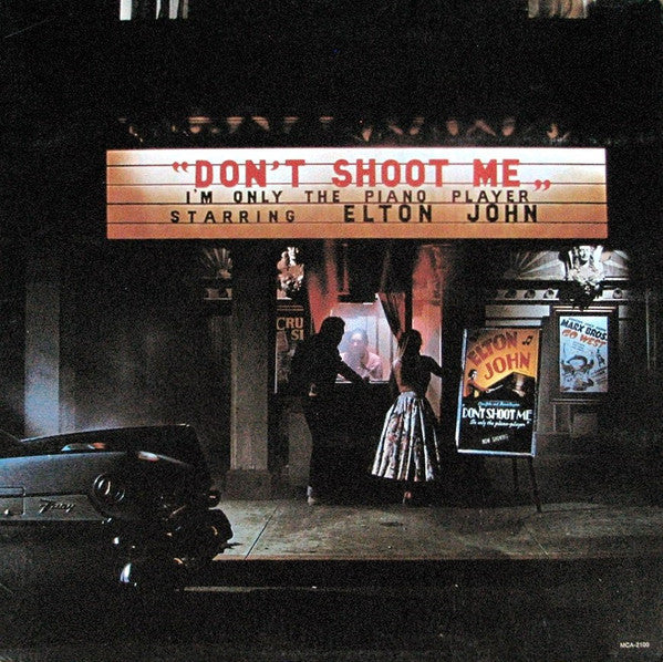 Elton John - Don't Shoot Me I'm Only The Piano Player (Vinyl, LP, Album, Reissue) Very Good (VG) / Very Good (VG)