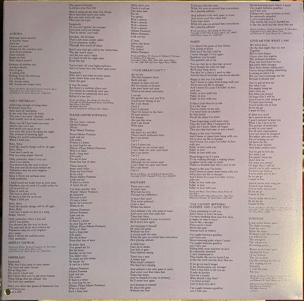 Carpenters - Horizon (Vinyl, LP, Album, Reissue) Very Good Plus (VG+) / Very Good (VG)