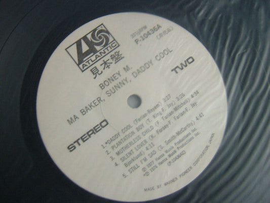 Boney M. - Ma Baker, Sunny, Daddy Cool (Vinyl, LP, Album, Promo) Very Good Plus (VG+) / Very Good (VG)