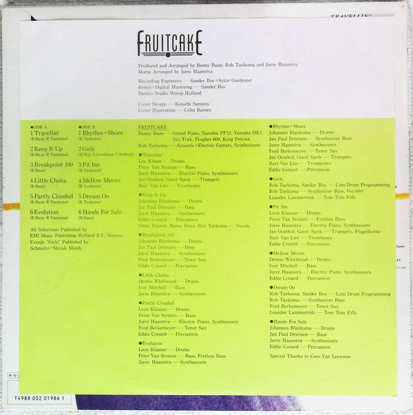 Fruitcake - Summer Reminiscence (Vinyl, LP) Good Plus (G+) / Very Good Plus (VG+)