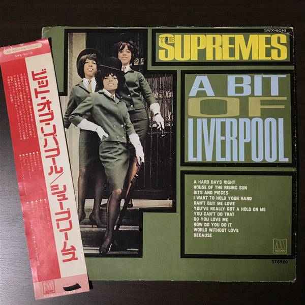 The Supremes - A Bit Of Liverpool (Vinyl, LP, Album, Stereo) Very Good (VG) / Very Good Plus (VG+)
