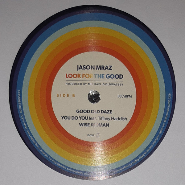 Jason Mraz - Look For The Good (2xVinyl, LP, Album) Good Plus (G+) / Very Good Plus (VG+)
