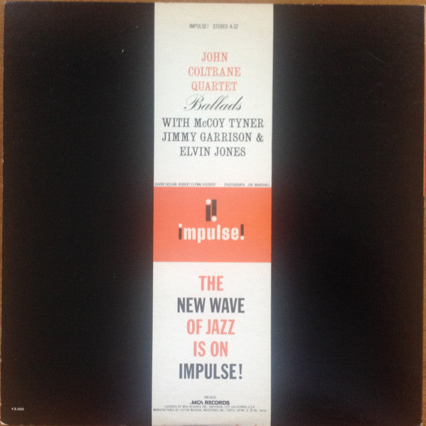 The John Coltrane Quartet - Ballads (Vinyl, LP, Album, Reissue, Ste...