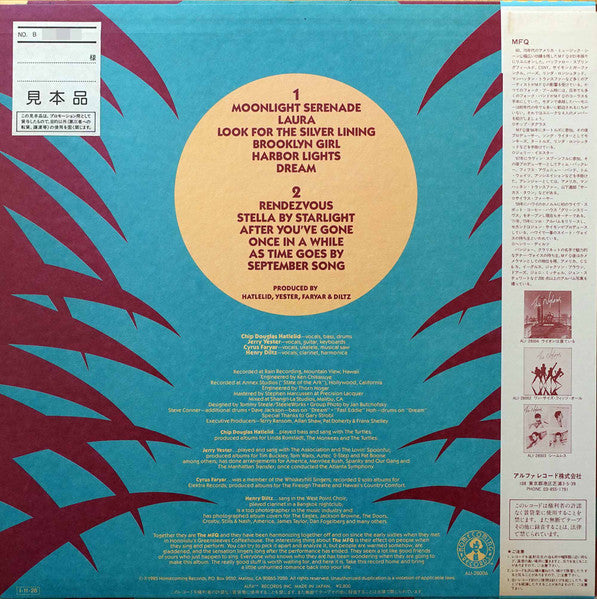 The Modern Folk Quartet - Moonlight Serenade (Vinyl, LP, Album, Promo) Very Good Plus (VG+) / Very Good Plus (VG+)
