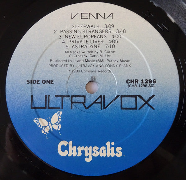 Ultravox - Vienna (Vinyl, LP, Album, Stereo) Good Plus (G+) / Good Plus (G+)