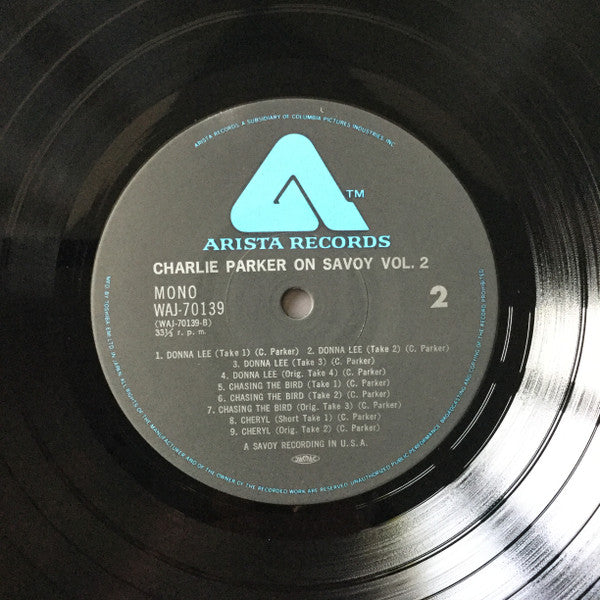 Charlie Parker - On Savoy Vol.2 (Vinyl, LP, Mono) Very Good Plus (VG+) / Very Good Plus (VG+)