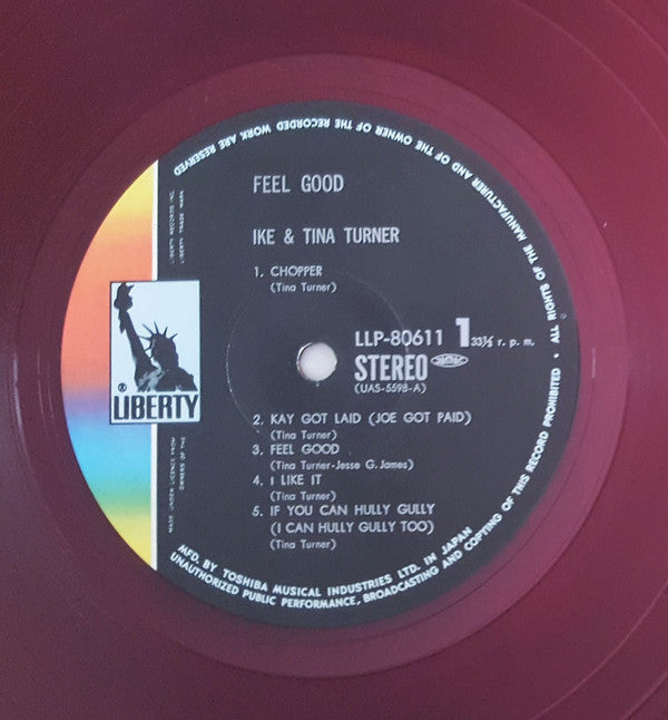Ike & Tina Turner - Feel Good (Vinyl, LP, Album) Very Good Plus (VG+) / Very Good Plus (VG+)