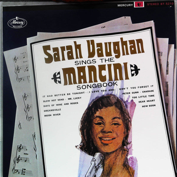 Sarah Vaughan - Sings The Mancini Songbook (Vinyl, LP, Album) Near Mint (NM or M-) / Near Mint (NM or M-)