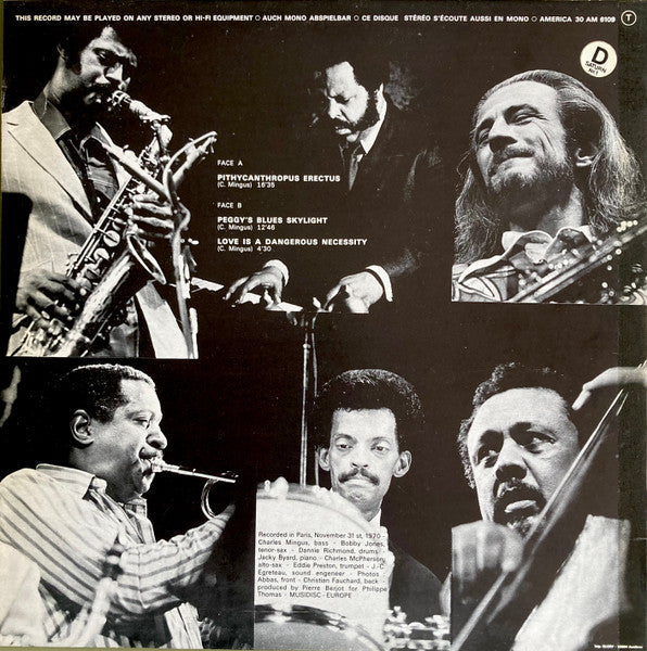 Charles Mingus - Pithycanthropus Erectus (Vinyl, LP, Album, Reissue...