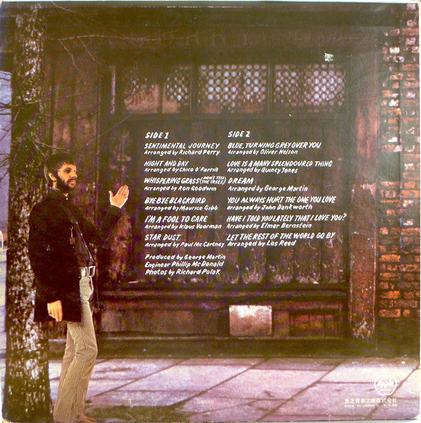 Ringo Starr - Sentimental Journey (Vinyl, LP, Album) Very Good Plus (VG+) / Very Good Plus (VG+)
