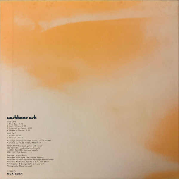 Wishbone Ash - Wishbone Ash = A World Without Light (Vinyl, LP, Album, Reissue, Stereo) Very Good Plus (VG+) / Very Good Plus (VG+)