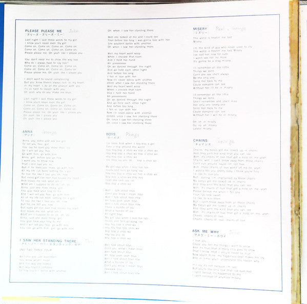The Beatles - Please Please Me (Vinyl, LP, Album, Reissue, Stereo) Very Good (VG) / Good Plus (G+)