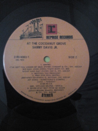 Sammy Davis Jr. - At The Cocoanut Grove (2xVinyl, LP, Album, Stereo) Very Good (VG) / Good Plus (G+)