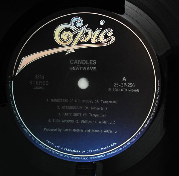 Heatwave - Candles (Vinyl, LP, Album) Very Good (VG) / Good (G)