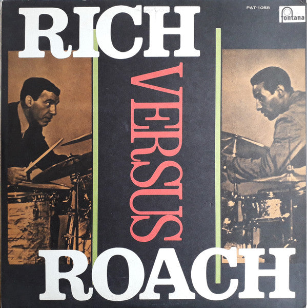 Buddy Rich - Rich Versus Roach (LP, Album, Limited Edition, Reissue, Stereo) - Very Good Plus (VG+) / Very Good Plus (VG+)