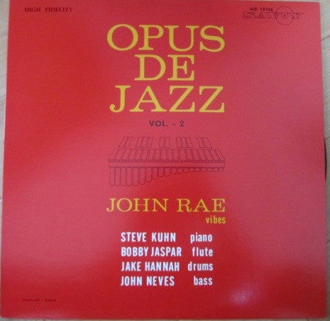 Johnny Rae - Opus De Jazz Vol.2 (Vinyl, LP, Album, Reissue, Stereo) Near Mint (NM or M-) / Very Good Plus (VG+)