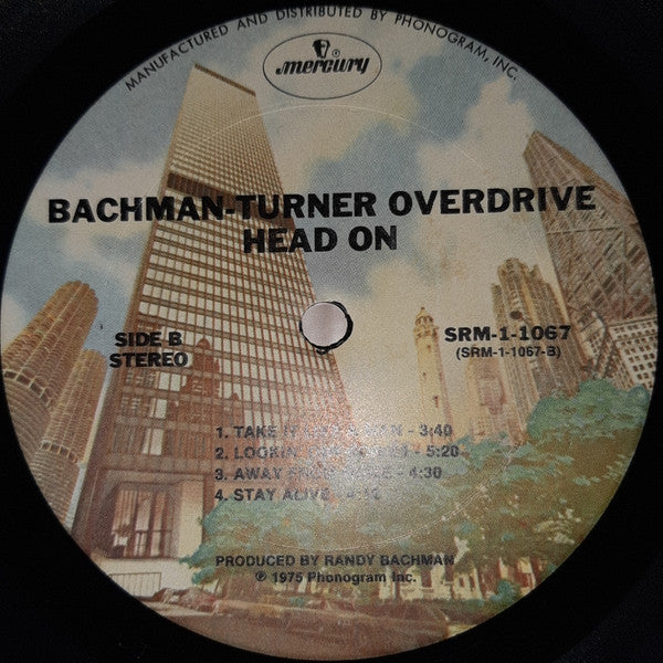 Bachman-Turner Overdrive - Head On (Vinyl, LP, Album, Stereo, Mono) Very Good (VG) / Very Good (VG)