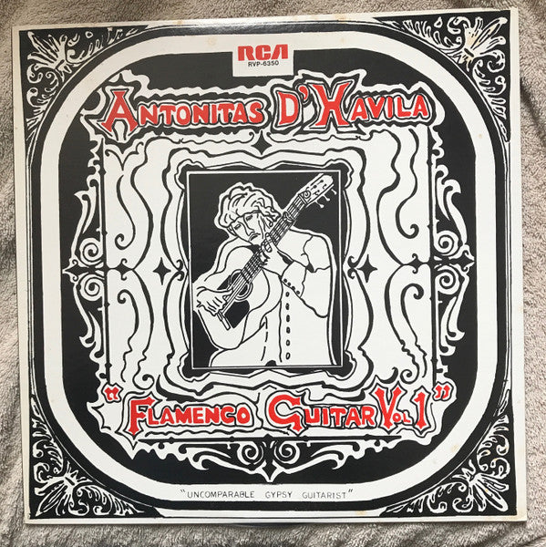 Antonitas D'Havila - Flamenco Guitar Vol. 1 (Vinyl, LP) Very Good Plus (VG+) / Very Good (VG)