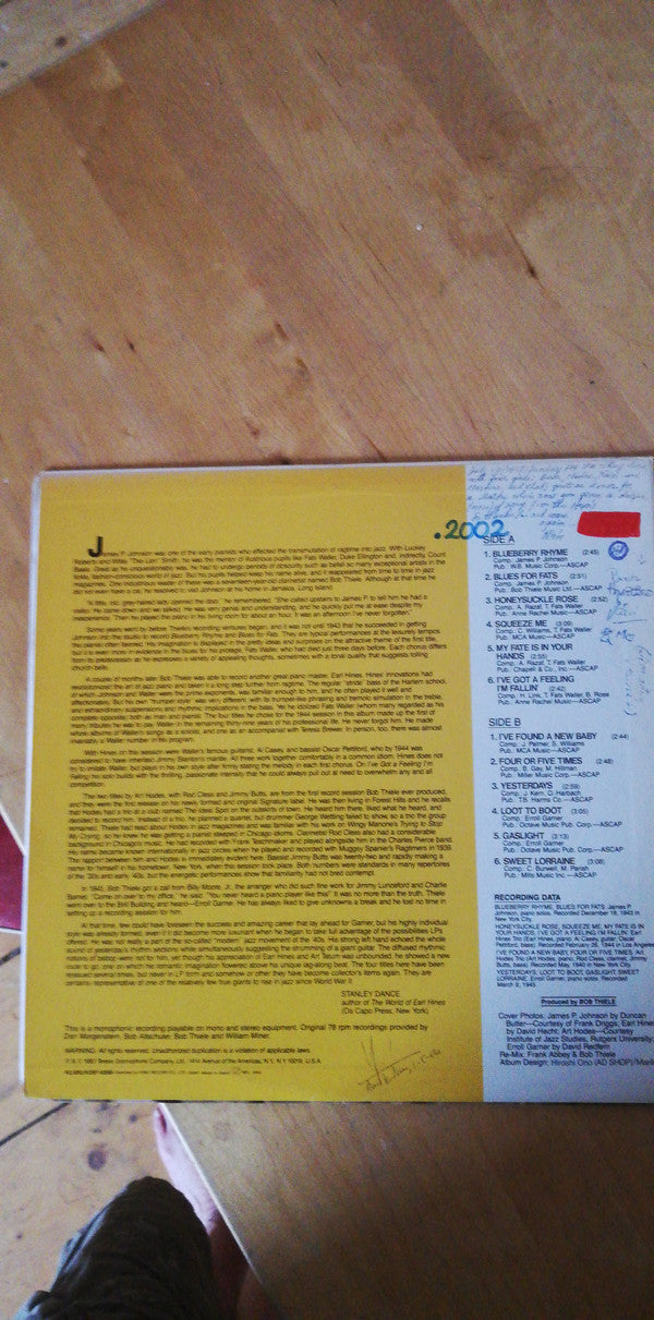 Erroll Garner - Classic Pianos = ジャズ・ピアノの開祖達 (Vinyl, LP, Compilation, Mono) Very Good Plus (VG+) / Very Good Plus (VG+)
