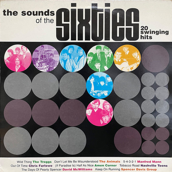 Various - The Sounds Of The Sixties (20 Swinging Hits) (Vinyl, LP, Compilation, Stereo) Very Good Plus (VG+) / Very Good (VG)