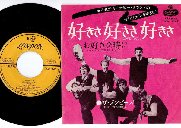 The Zombies - I Love You (Vinyl, 7", 45 RPM, Single) Very Good (VG) / Very Good (VG)
