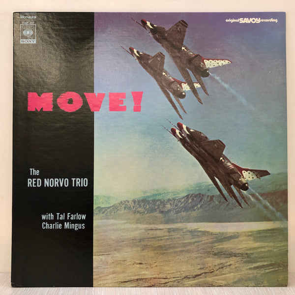 The Red Norvo Trio - Move! (Vinyl, LP, Album, Reissue) Very Good Plus (VG+) / Very Good (VG)