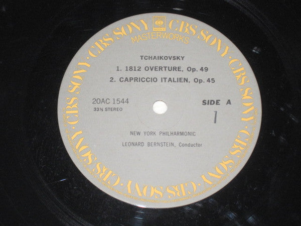 Pyotr Ilyich Tchaikovsky - Bernstein Conducts Favorite Russian Music (Vinyl, LP, Compilation) Very Good Plus (VG+) / Very Good Plus (VG+)