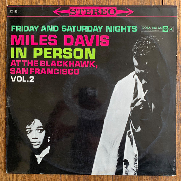 Miles Davis - In Person, Saturday Night At The Blackhawk, San Francisco, Vol.2 (Vinyl, LP, Album, Stereo) Very Good (VG) / Very Good (VG)