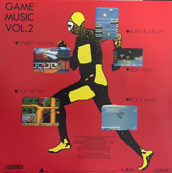 Various - Capcom Game Music Vol. 2 (Vinyl, LP, Album) Very Good Plus (VG+) / Very Good Plus (VG+)
