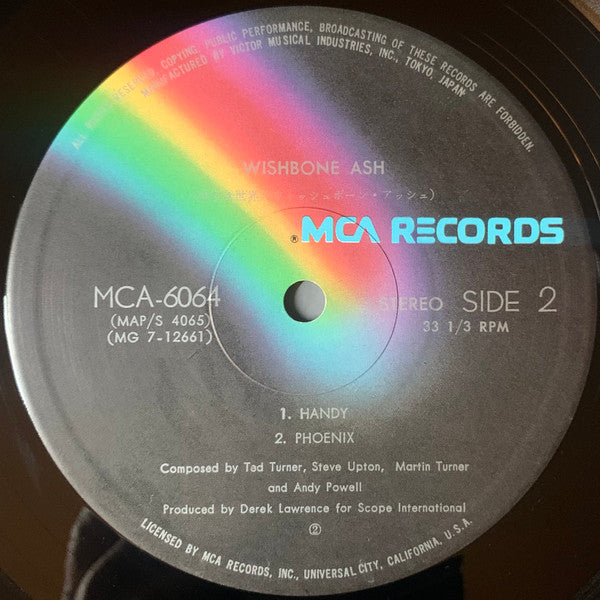 Wishbone Ash - Wishbone Ash = A World Without Light (Vinyl, LP, Album, Reissue, Stereo) Very Good Plus (VG+) / Very Good Plus (VG+)