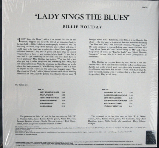 Billie Holiday - Lady Sings The Blues (Vinyl, LP, Album, Reissue) Near Mint (NM or M-) / Near Mint (NM or M-)