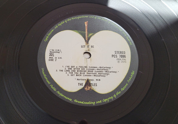 The Beatles - Let It Be (Vinyl, LP, Album, Reissue, Stereo) Very Good Plus (VG+) / Very Good (VG)